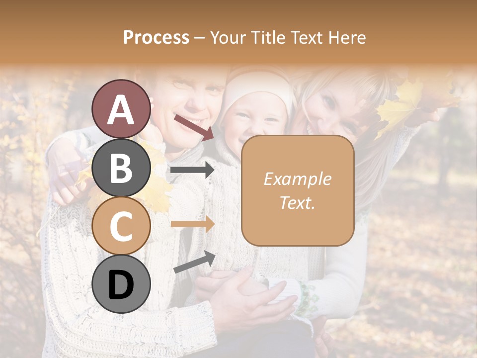 Son Family Blond PowerPoint Template
