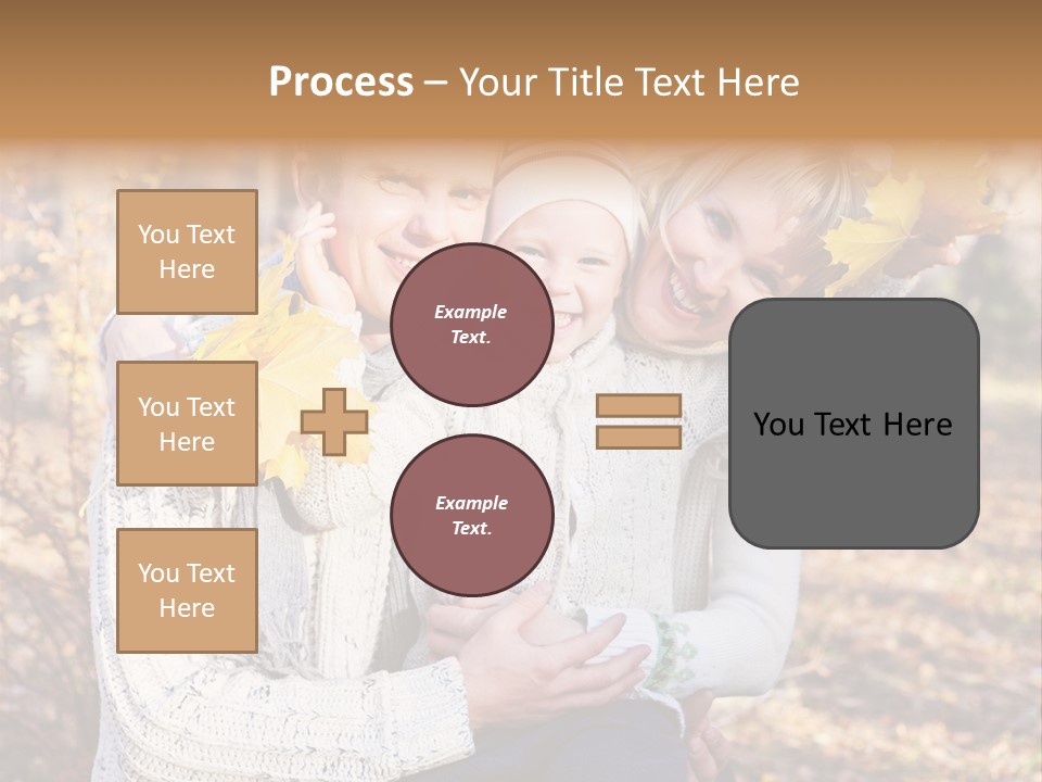 Son Family Blond PowerPoint Template