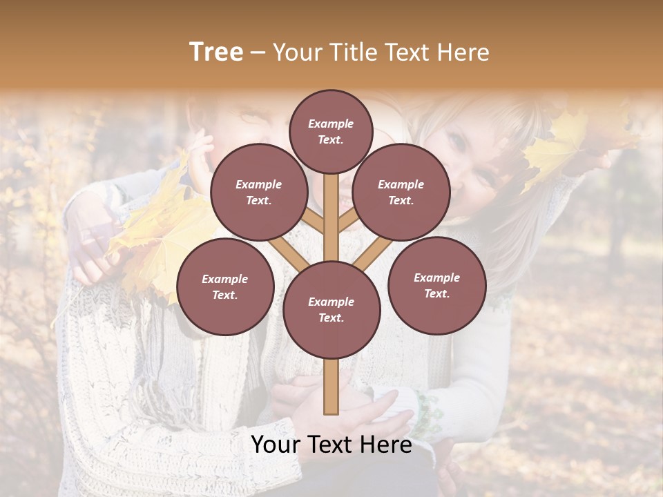 Son Family Blond PowerPoint Template