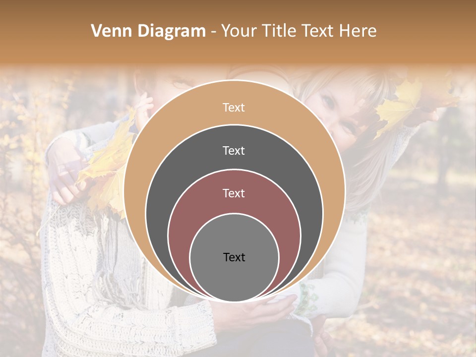 Son Family Blond PowerPoint Template