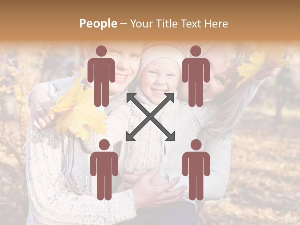 Son Family Blond PowerPoint Template