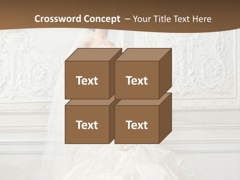 Model Hairstyle Skin PowerPoint Template