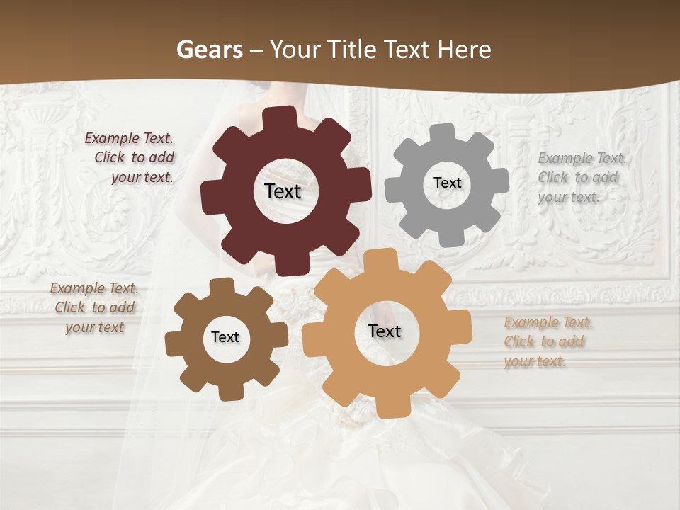 Model Hairstyle Skin PowerPoint Template