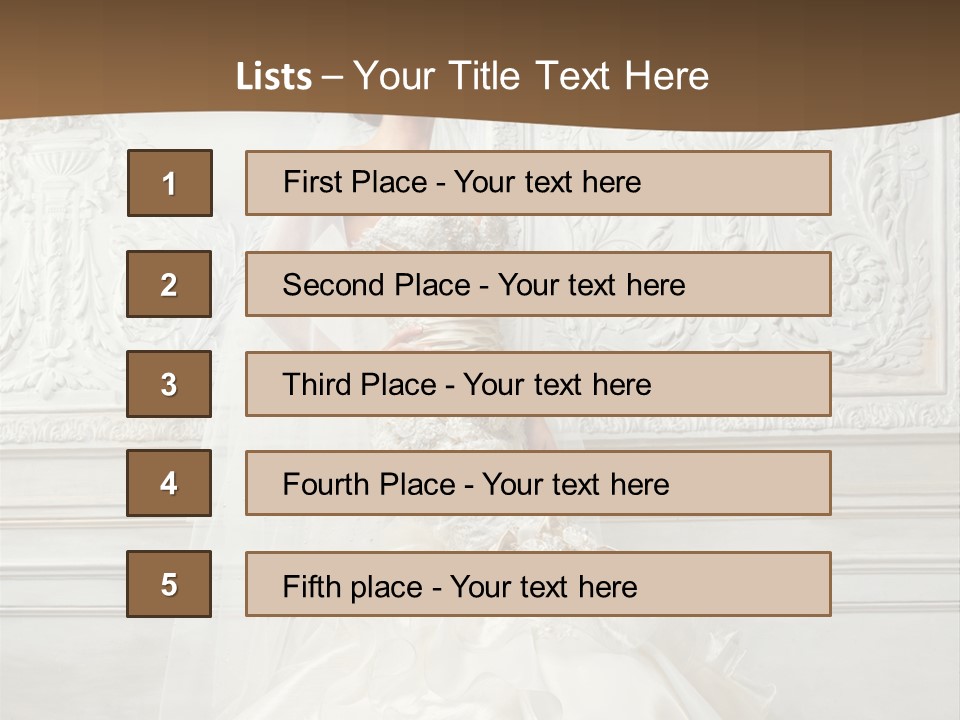 Model Hairstyle Skin PowerPoint Template