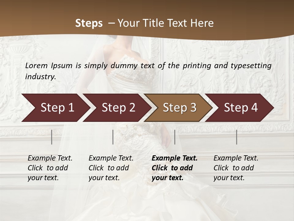 Model Hairstyle Skin PowerPoint Template