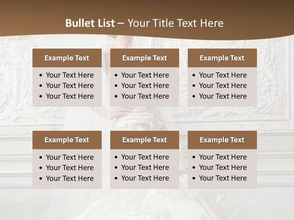 Model Hairstyle Skin PowerPoint Template