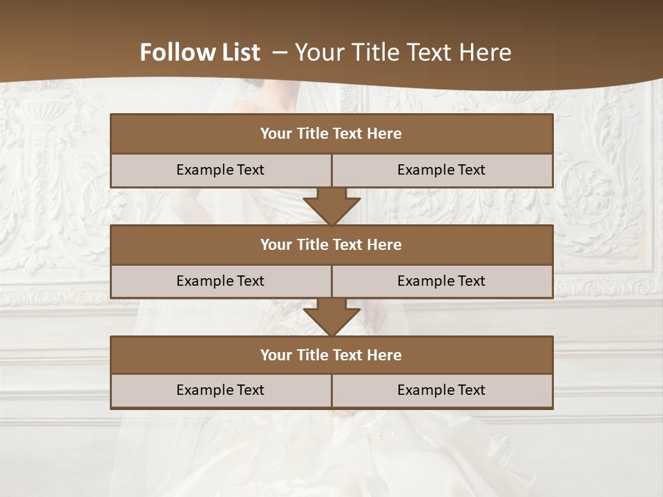 Model Hairstyle Skin PowerPoint Template