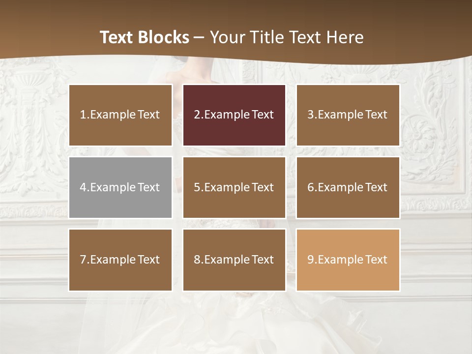 Model Hairstyle Skin PowerPoint Template