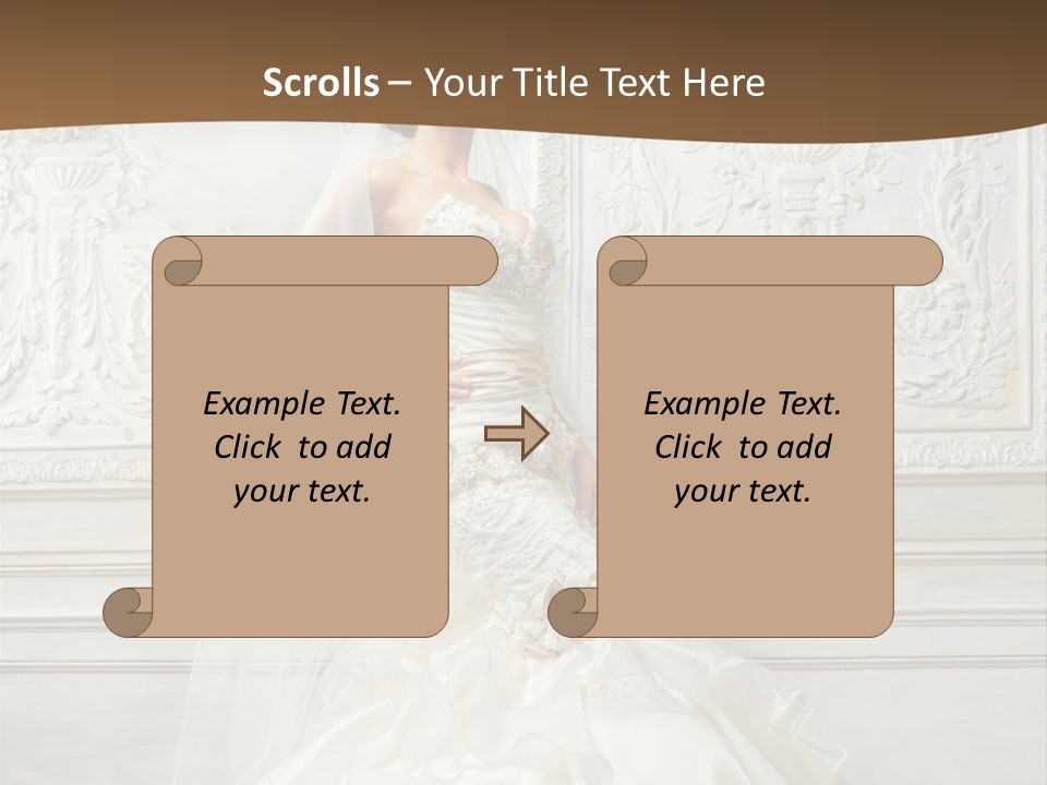 Model Hairstyle Skin PowerPoint Template