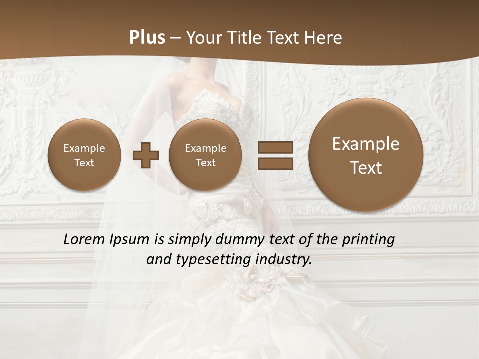 Model Hairstyle Skin PowerPoint Template