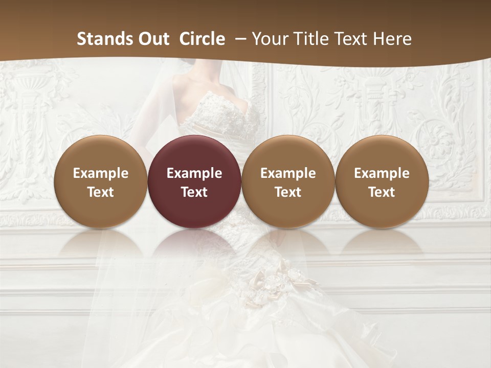 Model Hairstyle Skin PowerPoint Template