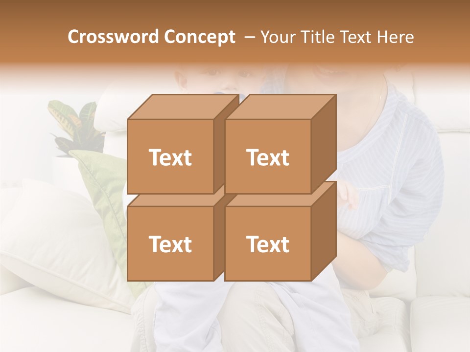 Beautiful Mom Face PowerPoint Template