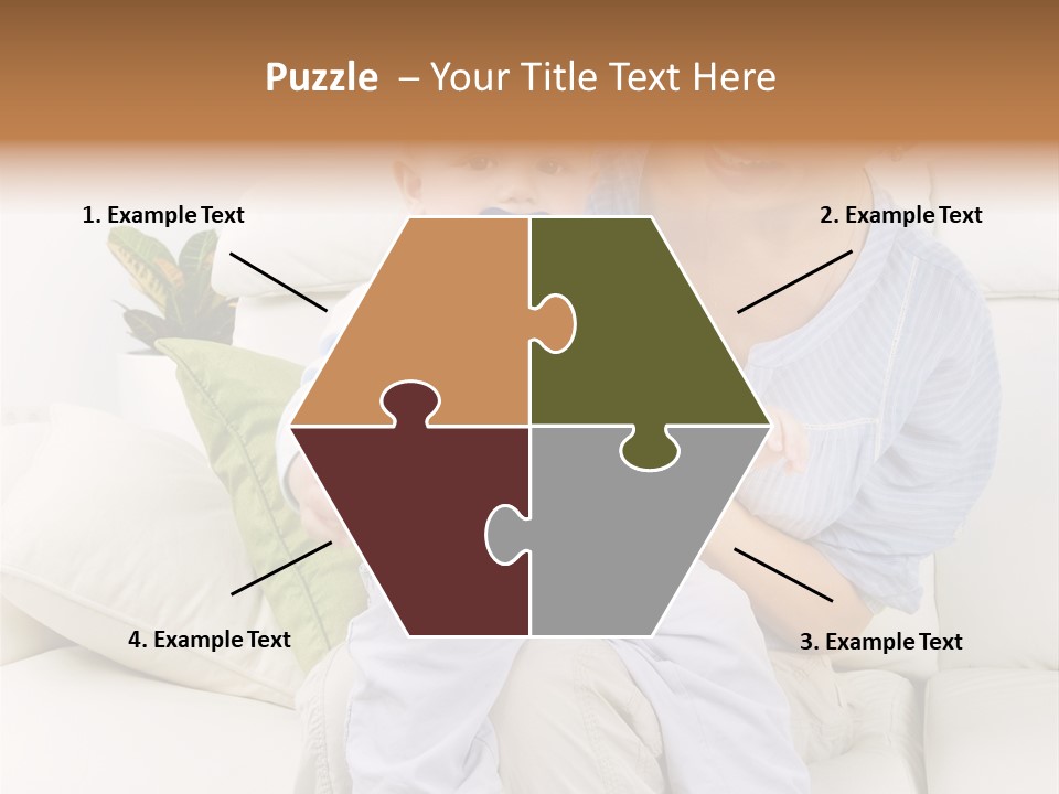 Beautiful Mom Face PowerPoint Template