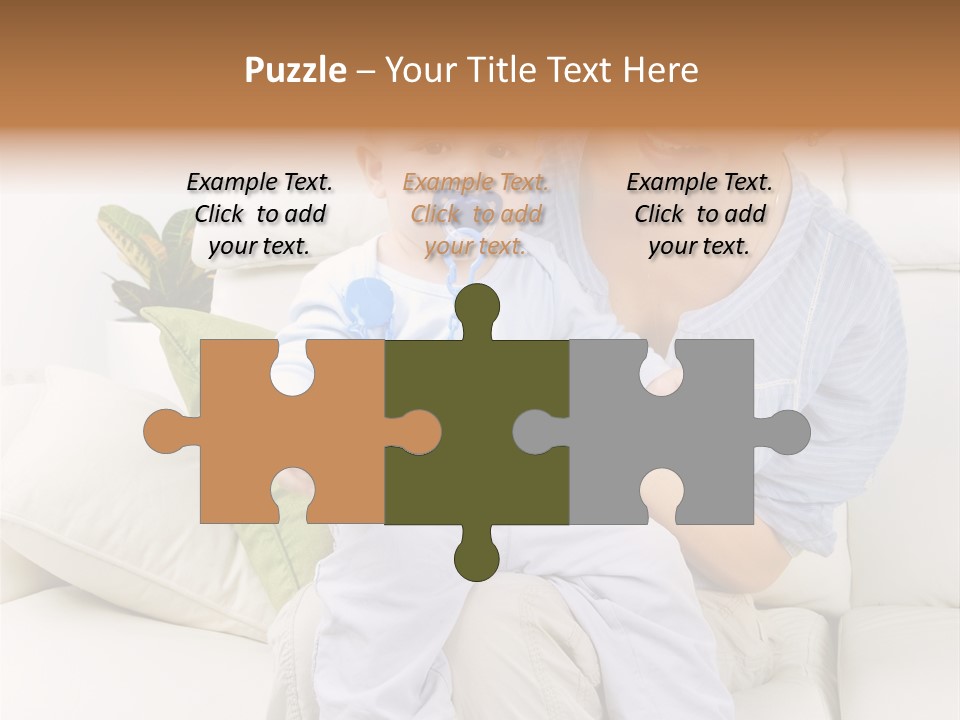 Beautiful Mom Face PowerPoint Template