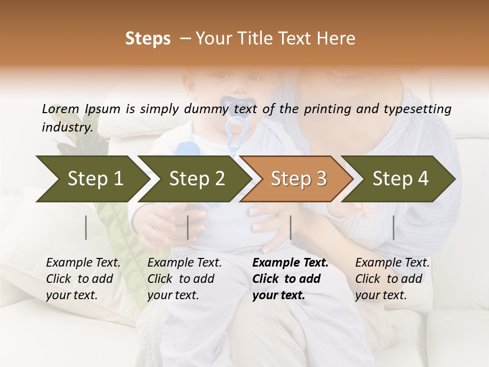 Beautiful Mom Face PowerPoint Template