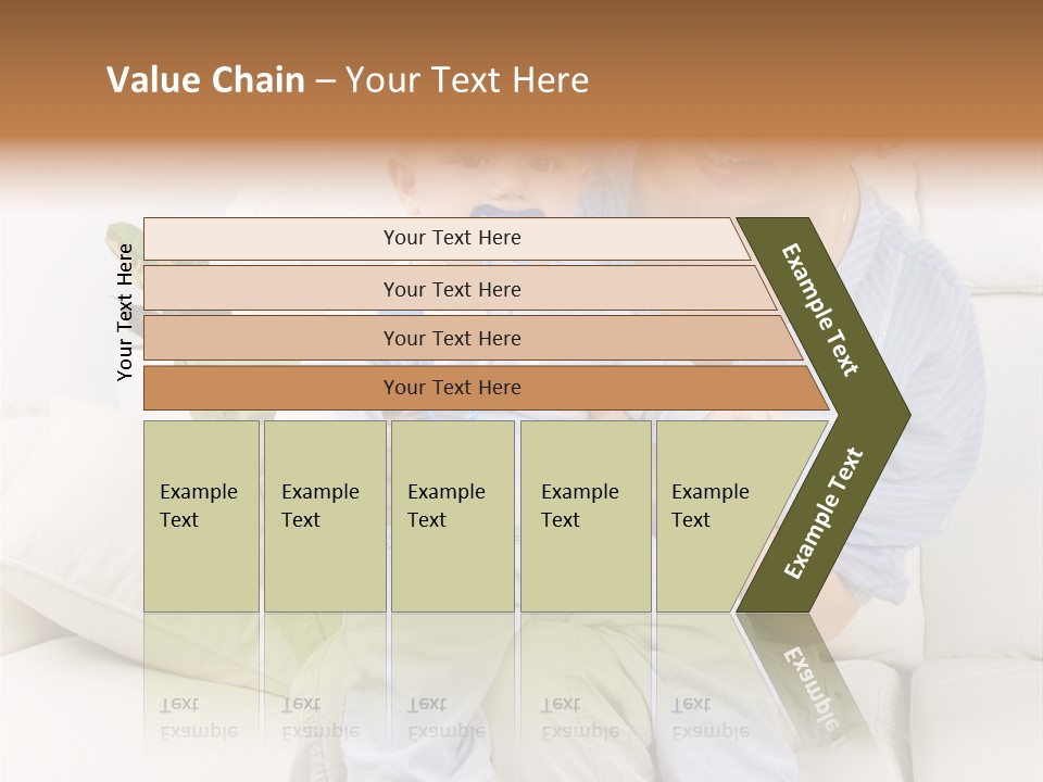 Beautiful Mom Face PowerPoint Template