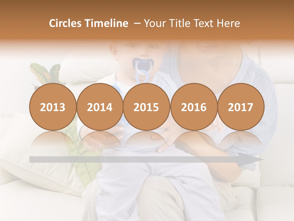 Beautiful Mom Face PowerPoint Template