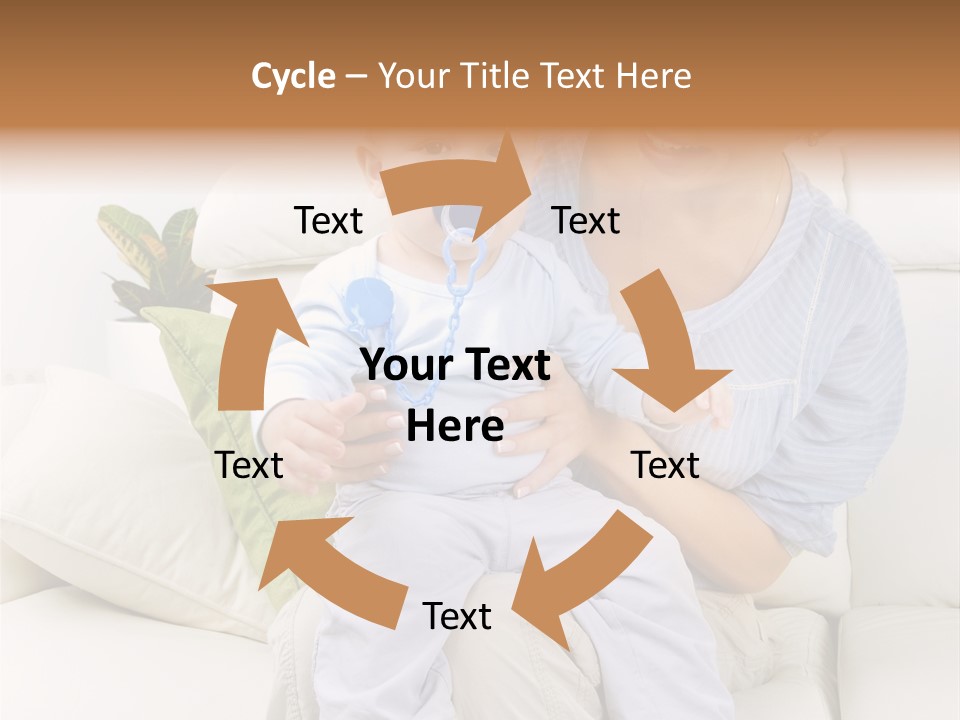 Beautiful Mom Face PowerPoint Template