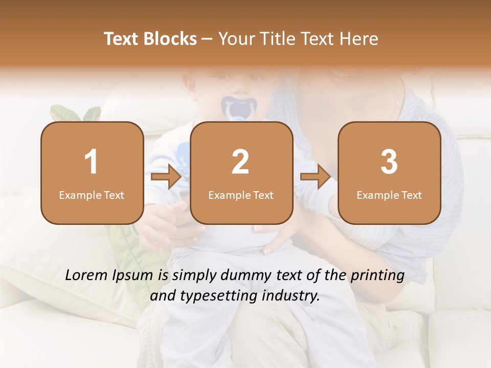 Beautiful Mom Face PowerPoint Template