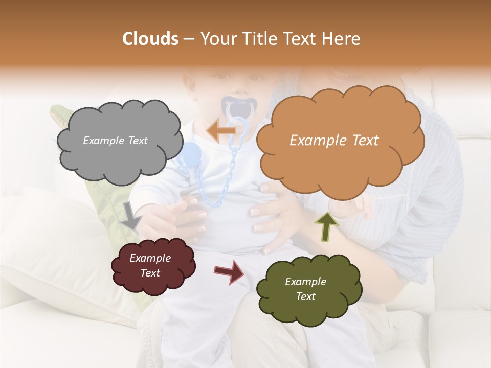 Beautiful Mom Face PowerPoint Template