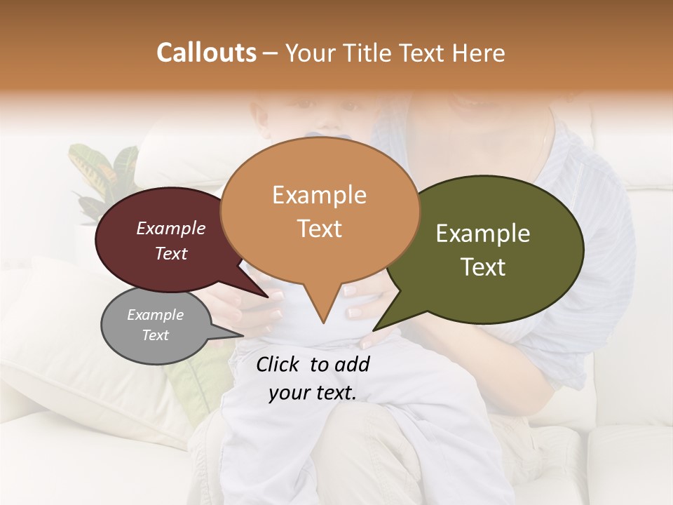 Beautiful Mom Face PowerPoint Template