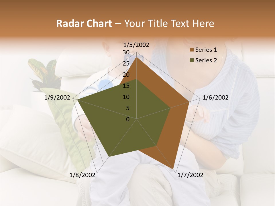 Beautiful Mom Face PowerPoint Template