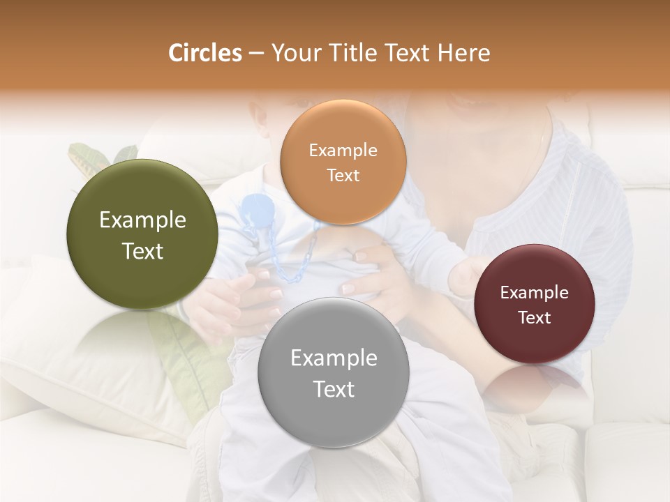 Beautiful Mom Face PowerPoint Template