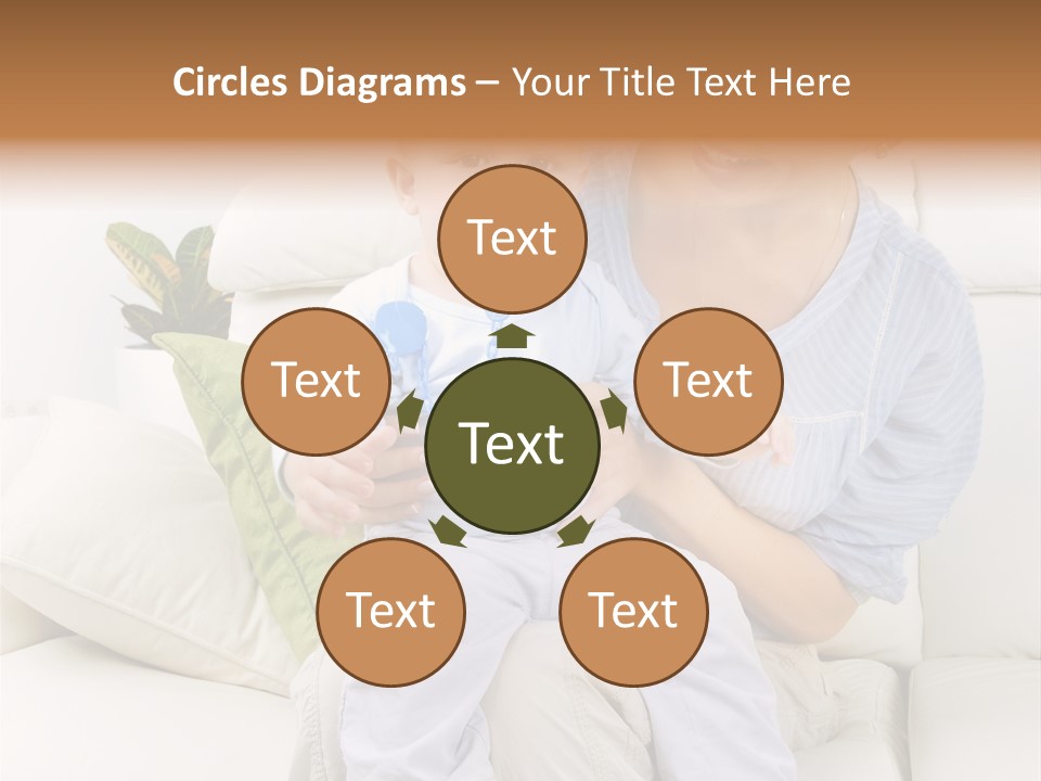 Beautiful Mom Face PowerPoint Template