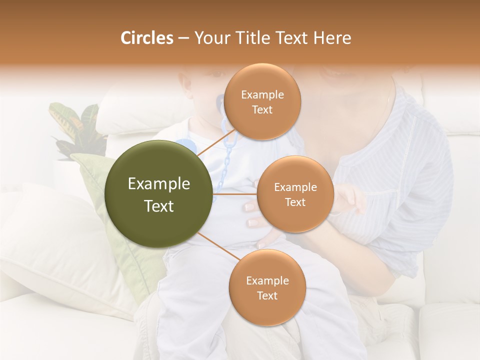 Beautiful Mom Face PowerPoint Template