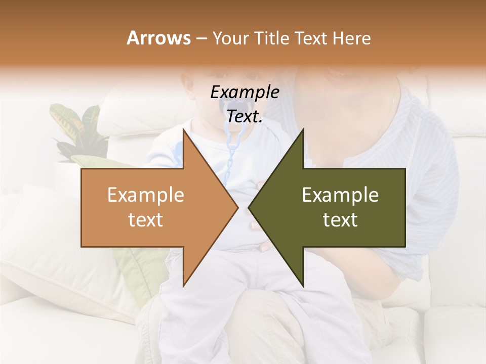 Beautiful Mom Face PowerPoint Template