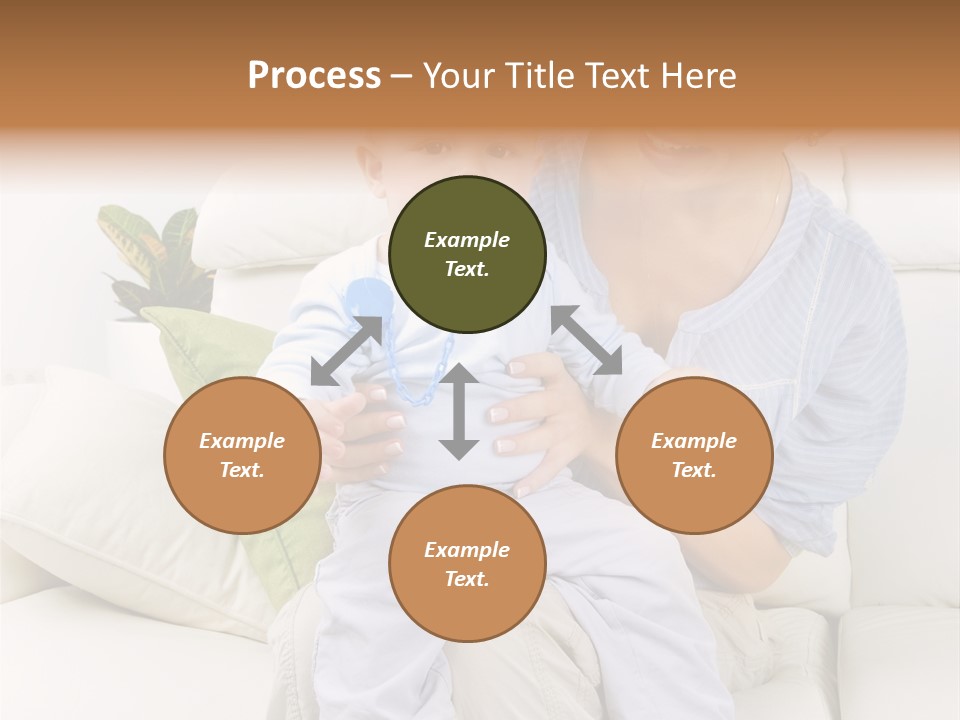 Beautiful Mom Face PowerPoint Template