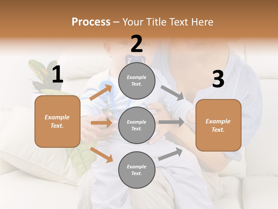 Beautiful Mom Face PowerPoint Template