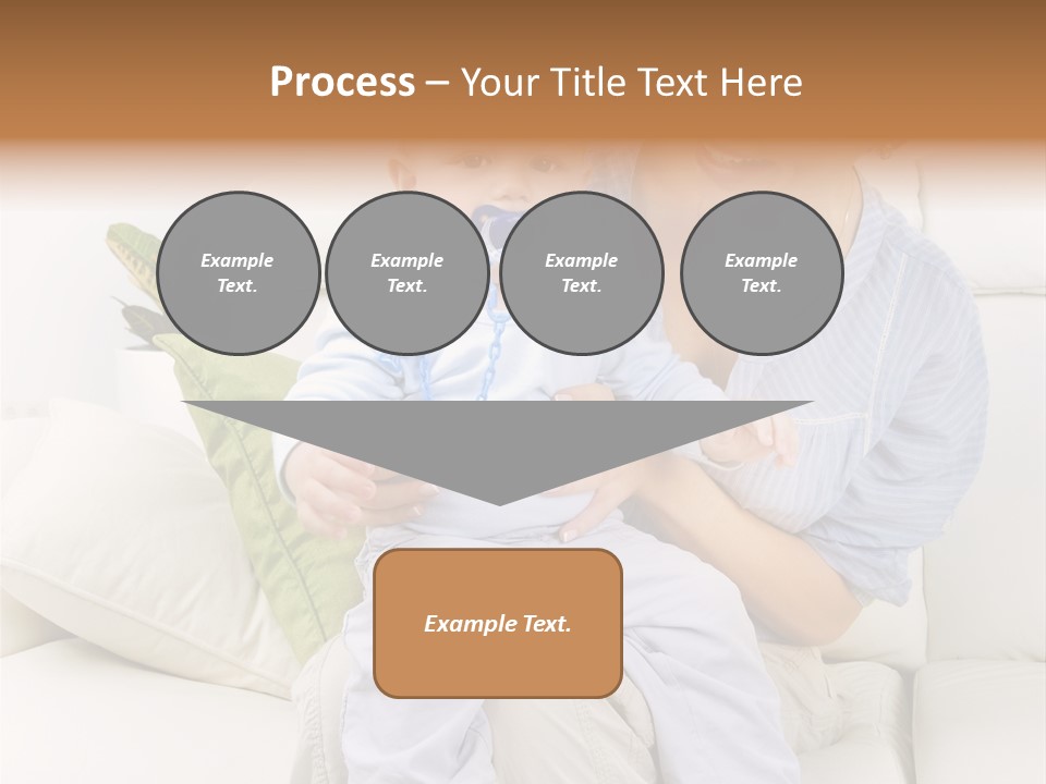 Beautiful Mom Face PowerPoint Template