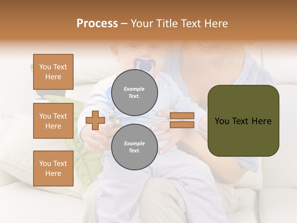 Beautiful Mom Face PowerPoint Template