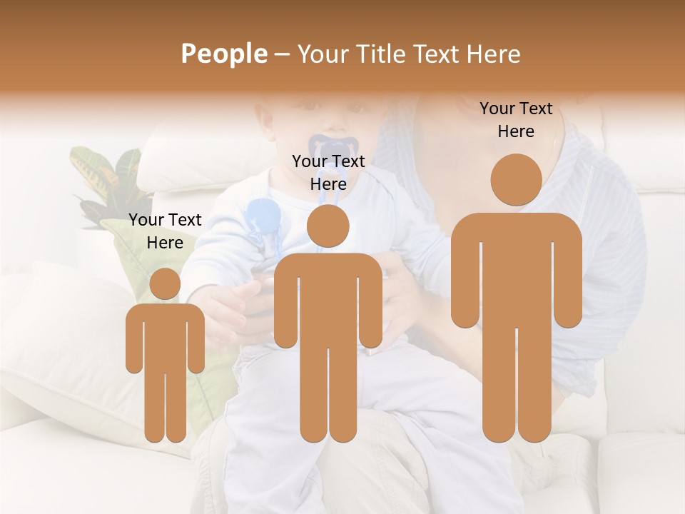 Beautiful Mom Face PowerPoint Template