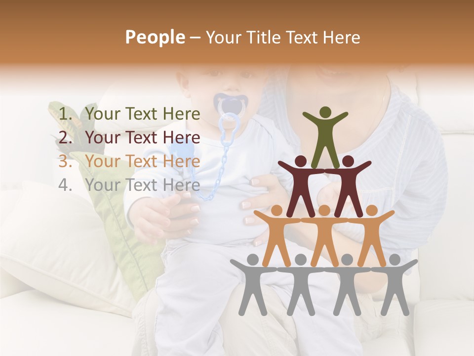 Beautiful Mom Face PowerPoint Template