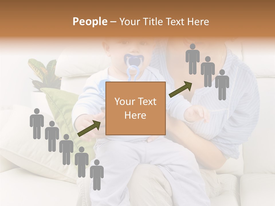 Beautiful Mom Face PowerPoint Template