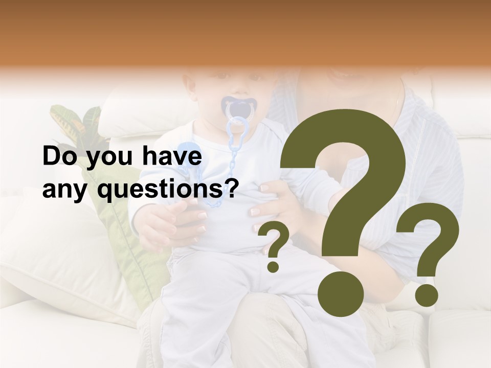 Beautiful Mom Face PowerPoint Template