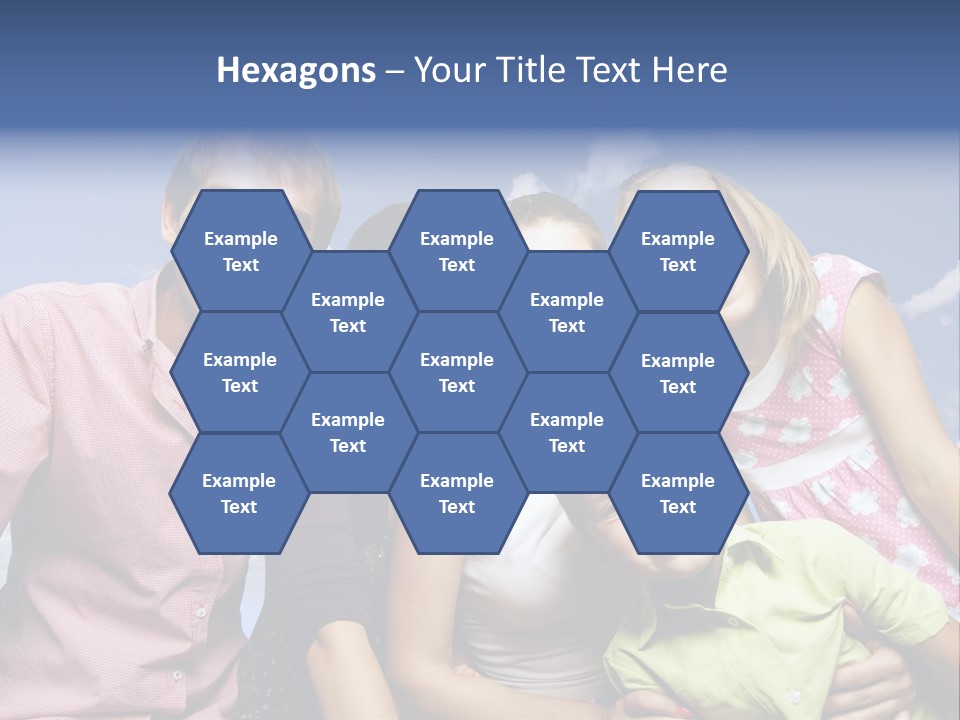 Concept Caucasian Baby PowerPoint Template