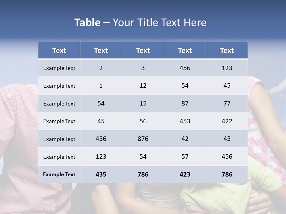 Concept Caucasian Baby PowerPoint Template