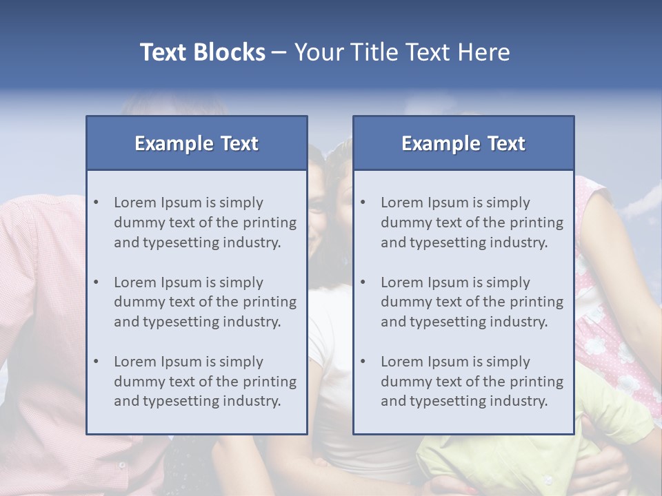 Concept Caucasian Baby PowerPoint Template