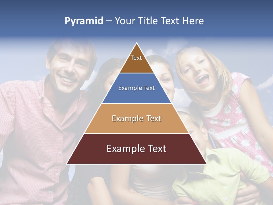 Concept Caucasian Baby PowerPoint Template