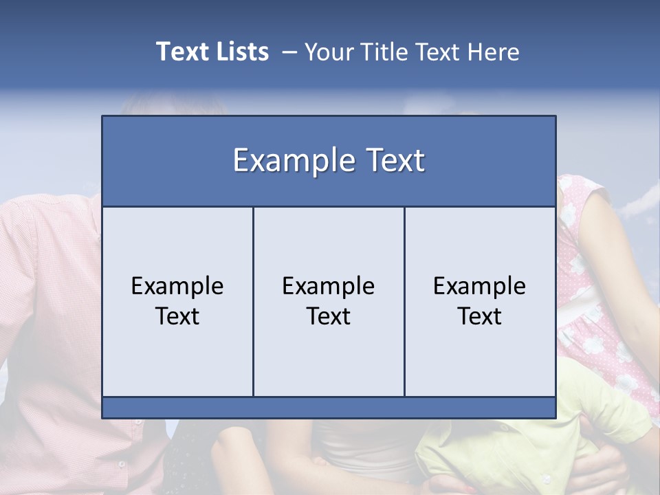 Concept Caucasian Baby PowerPoint Template