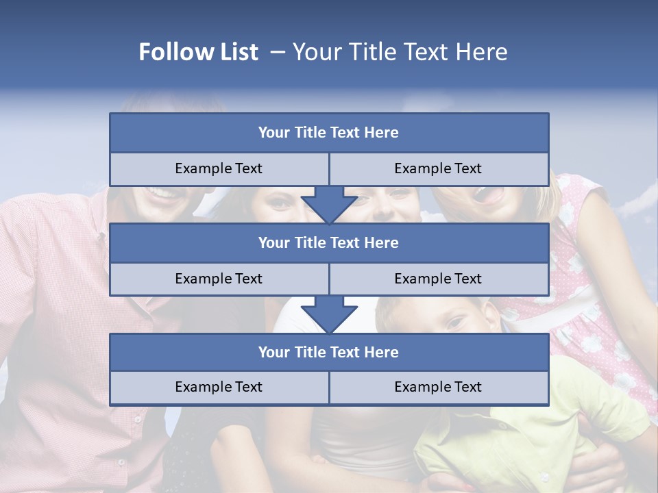 Concept Caucasian Baby PowerPoint Template