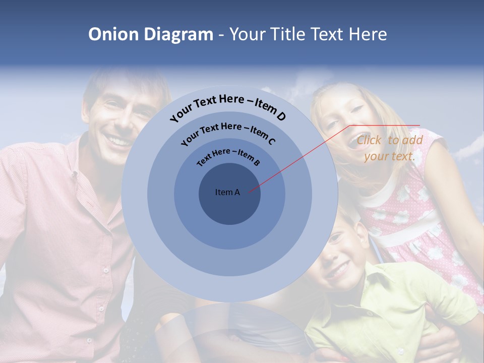 Concept Caucasian Baby PowerPoint Template