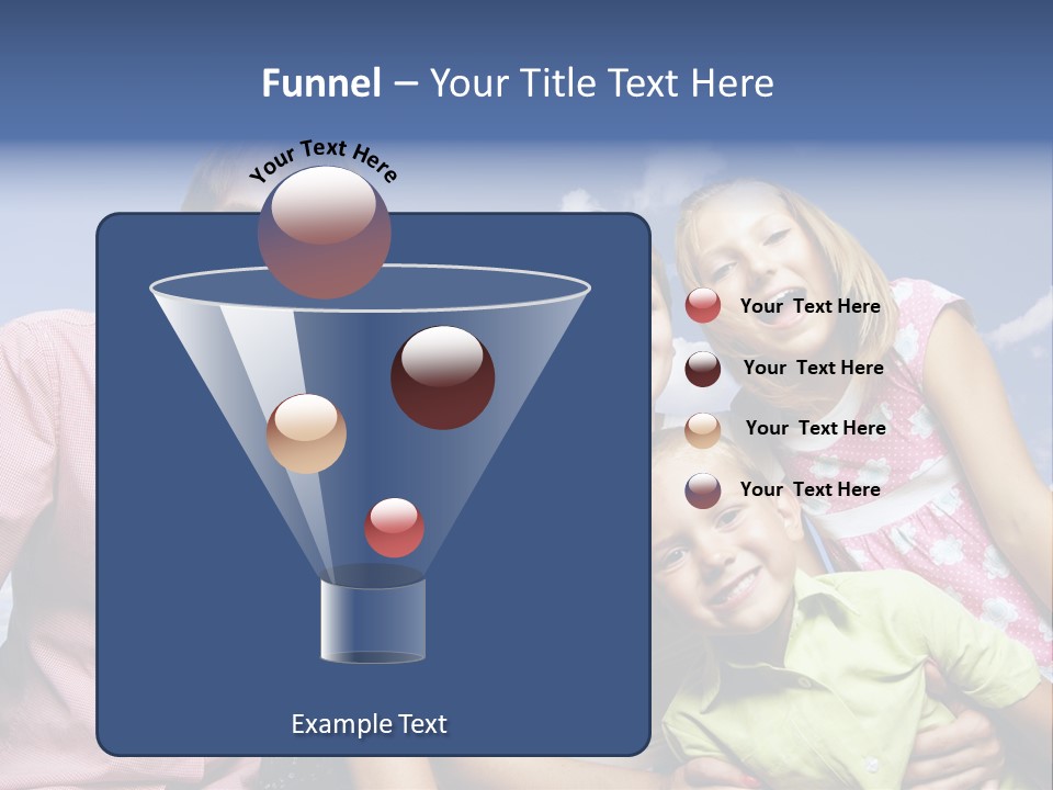 Concept Caucasian Baby PowerPoint Template