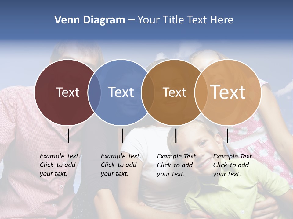 Concept Caucasian Baby PowerPoint Template