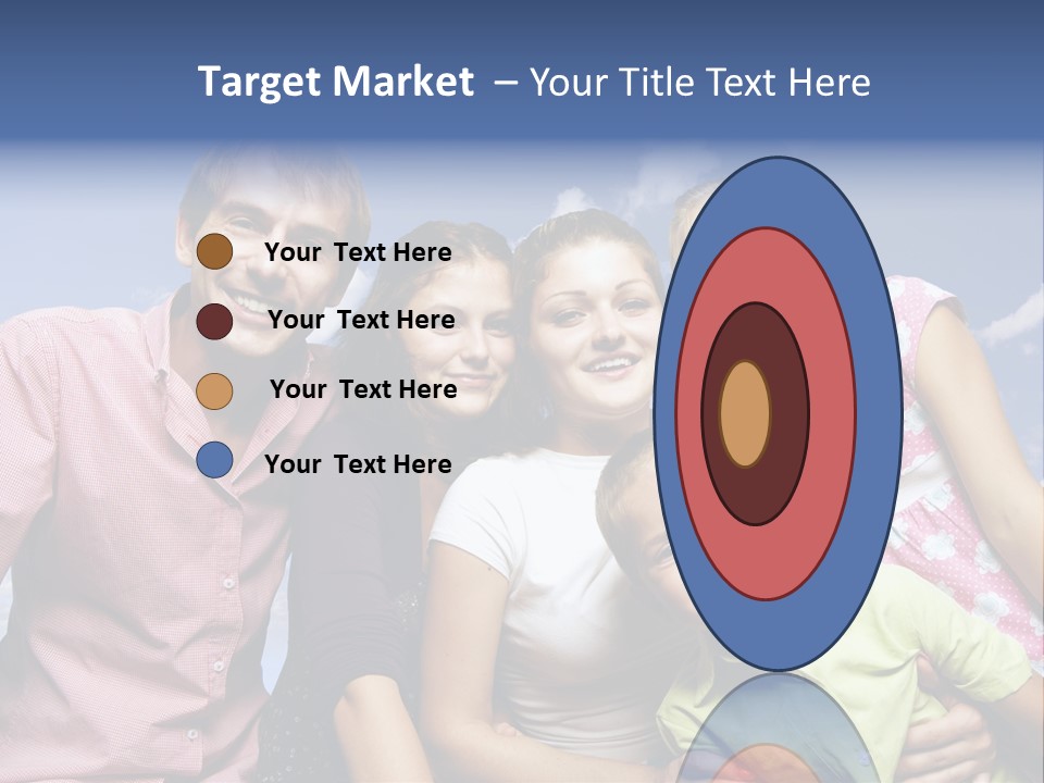 Concept Caucasian Baby PowerPoint Template