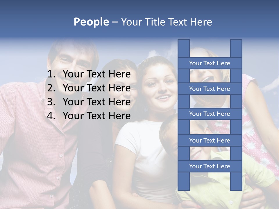 Concept Caucasian Baby PowerPoint Template