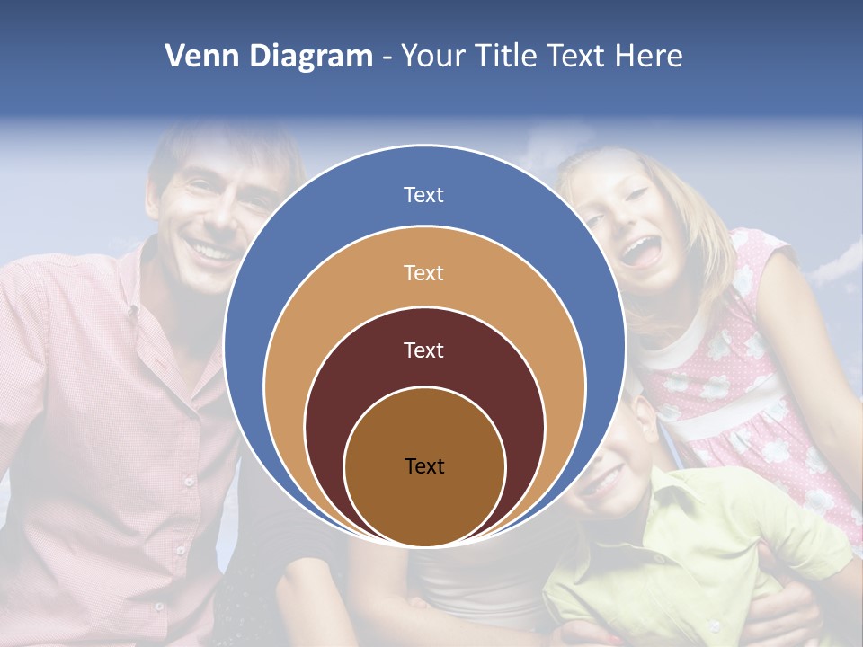 Concept Caucasian Baby PowerPoint Template